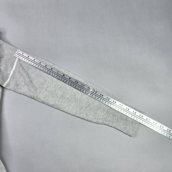 Banana Republic Filpucci Heather Gray Wool-Blend Crewneck Sweater Medium - Picture 5 of 8